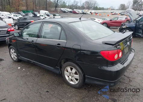 2005 Toyota Corolla S z USA, uszkodzony, nr VIN 1NXBR32E45Z410692